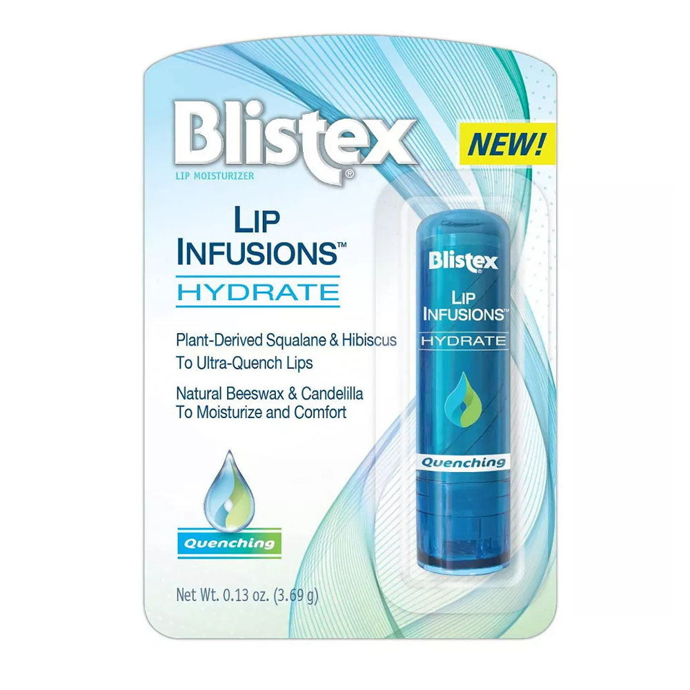 Blistex Lip Infusions Hydrate Quenching Lip Moisturizer, 0.13 Oz